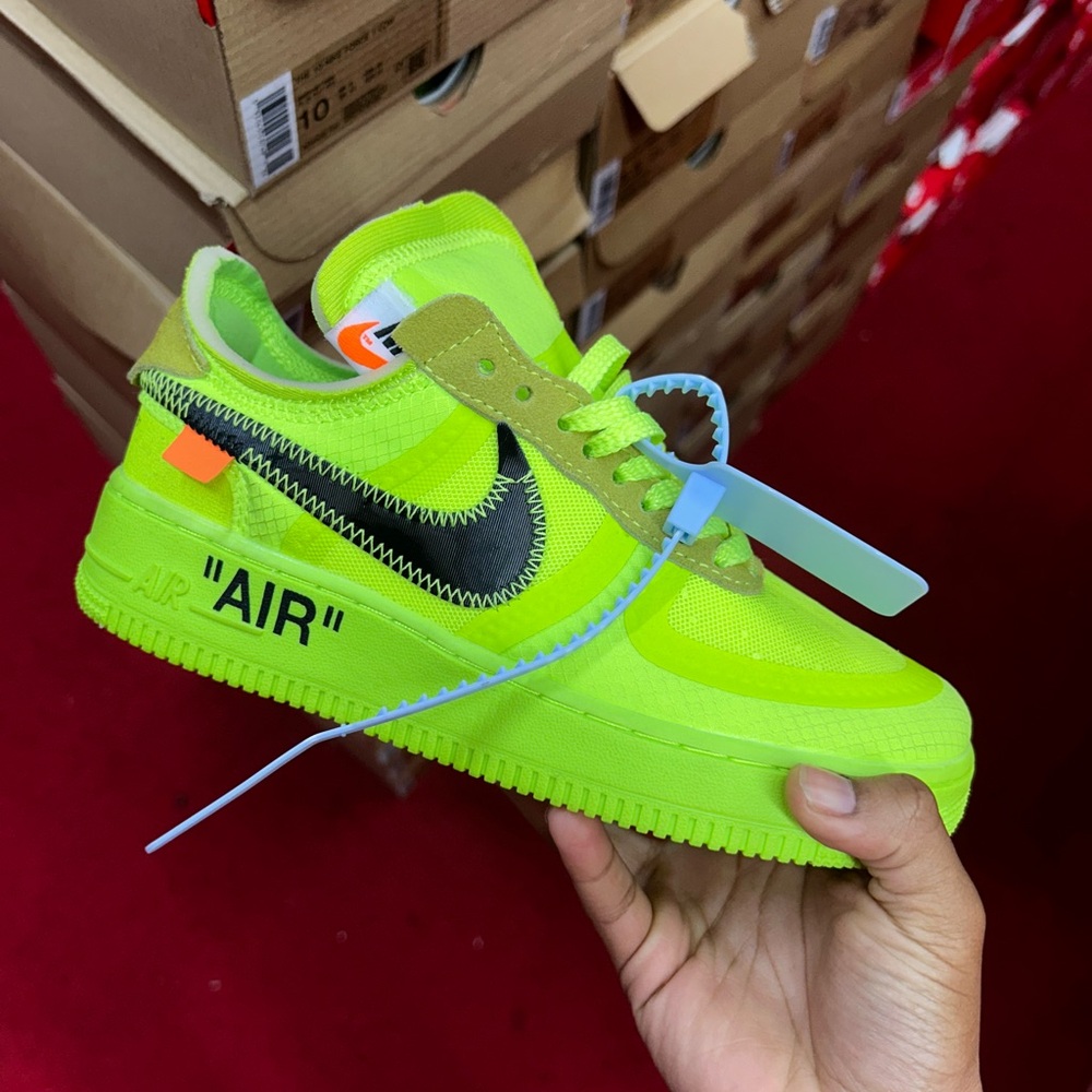 NIKE OFF WHITE AF1 “VOLT”